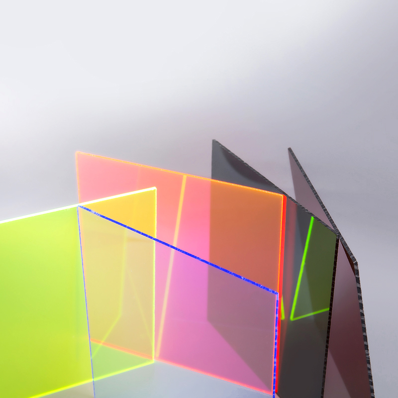 Translucent makulay na acrylic sheet